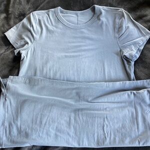 Lululemon classic fit cotton t shirt dress. Gently worn